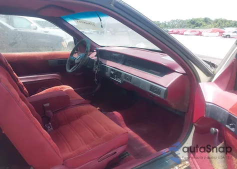 1990 Chevrolet Lumina Euro из США, поврежденный, VIN 2G1WN14T1L9159604